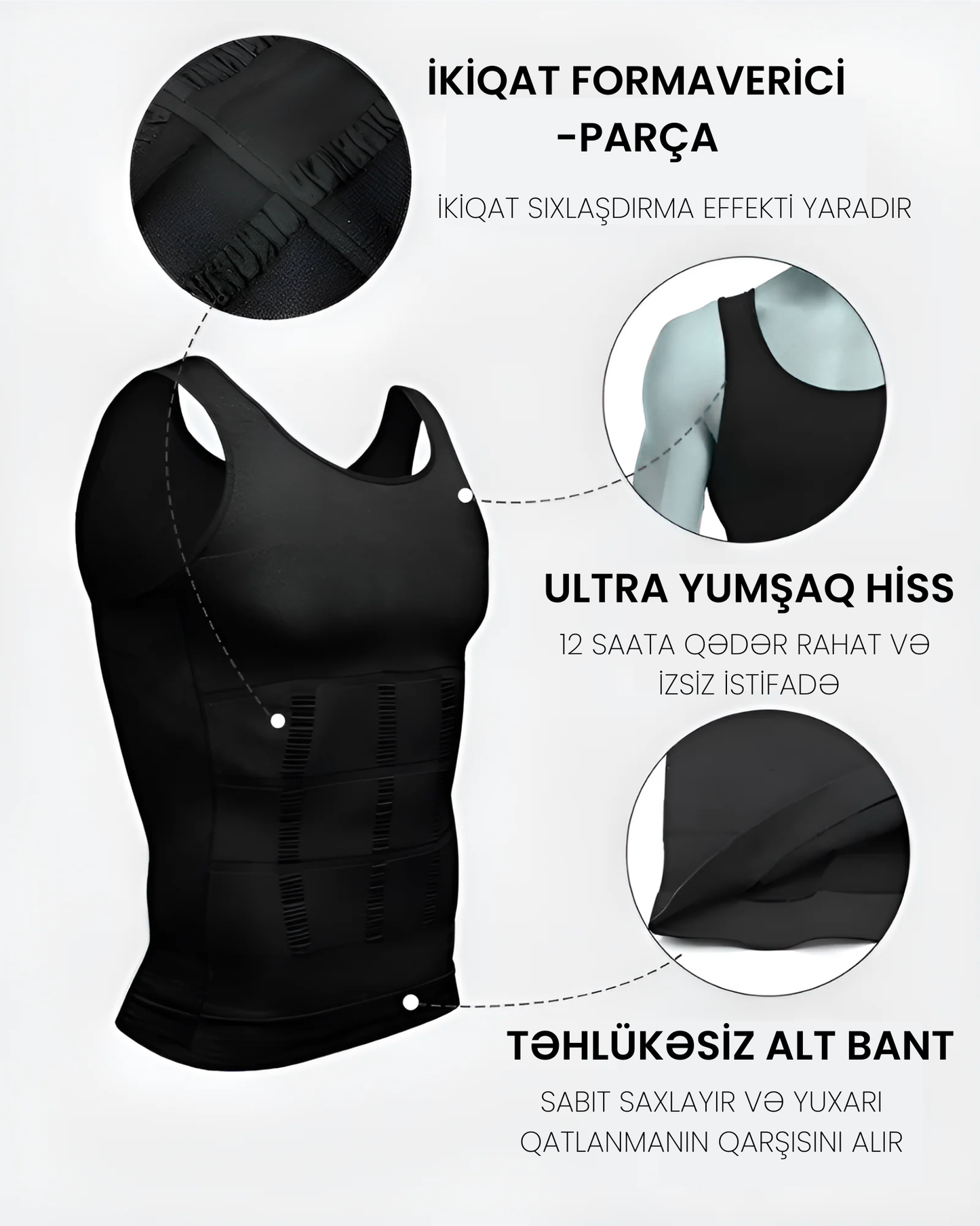 Toparlayıcı Korset Mayka